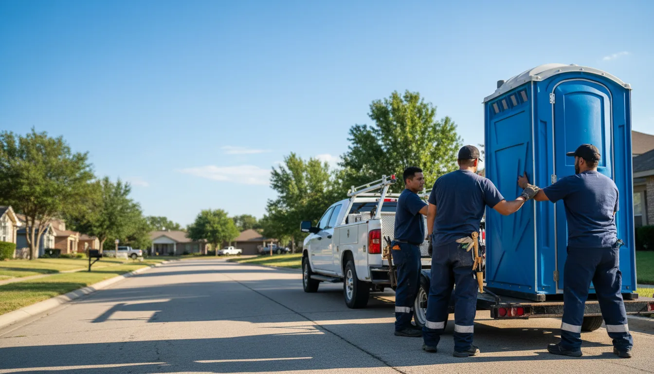 Portable Toilet Rental in Mckenzie, AL near me